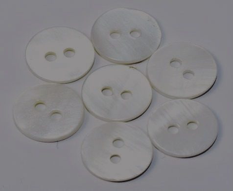 Assorted vintage metal show buttons