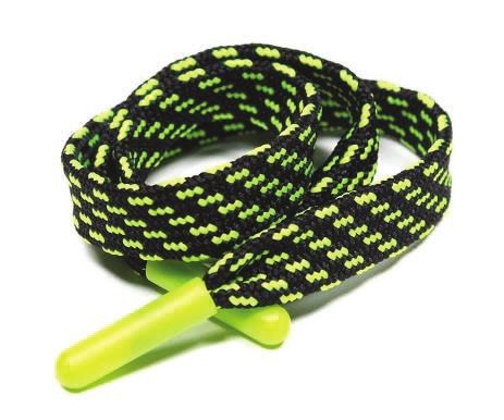 Reflective round drawstring coiled