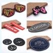 Assorted vintage metal show buttons