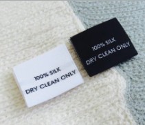 White fabric neck collar boards